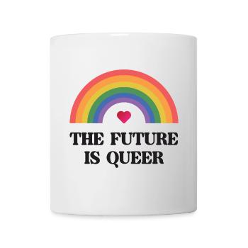 Mois de la fierté LGBT - L’avenir est queer - Mug blanc - blanc - Devant