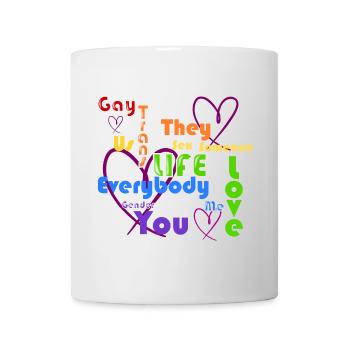 LGBTQ Life Love Colorful - Mug - white - Front