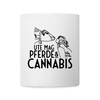 Canabis Hemp Weeding - Mug - white - Front