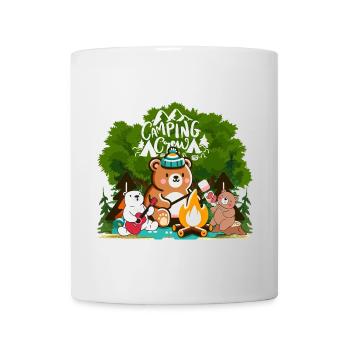 Camping crew - Mug - white - Front