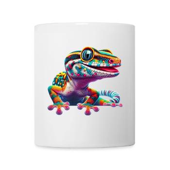 Gecko - Mug blanc - blanc - Devant