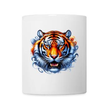 Tiger - Tasse - Weiß - Vorne