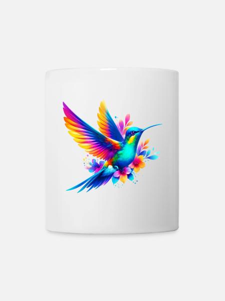 Kolibri - Tasse - Weiß