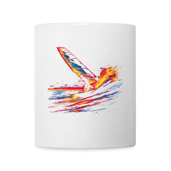 Oldschool Windsurfing - Mug - white - Front