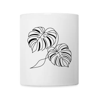 Monstera - Mug - white - Front