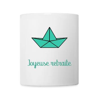 RUHESTAND. PENSIONIERT - Tasse - Weiß - Vorne