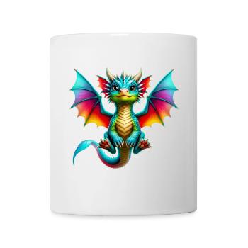 Dragon - Mug blanc - blanc - Devant