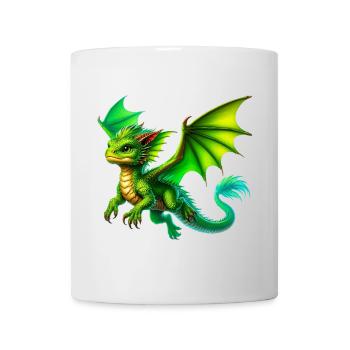 Dragon - Mug blanc - blanc - Devant