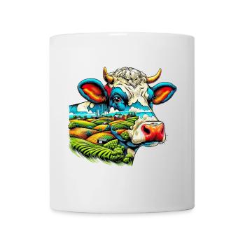 Vache - Mug blanc - blanc - Devant
