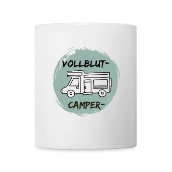 VollblutCamper-Wohnmobil - Tasse - Weiß - Vorne