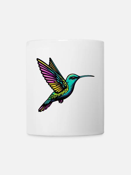 Kolibri - Tasse - Weiß