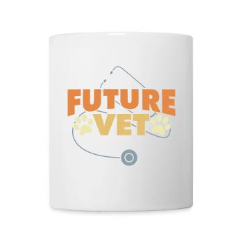 Zukünftiger Tierarzt - Tasse - Weiß - Vorne