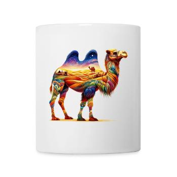 Chameau - Mug blanc - blanc - Devant