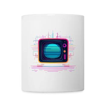 TV 80s Look - Mug - white - Front