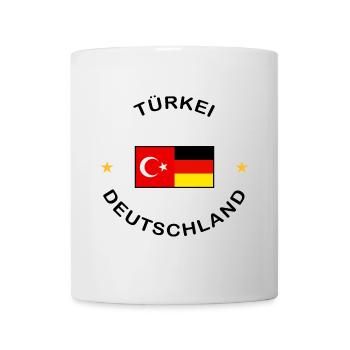 Turkey and Germany flag - Mug - white - Front