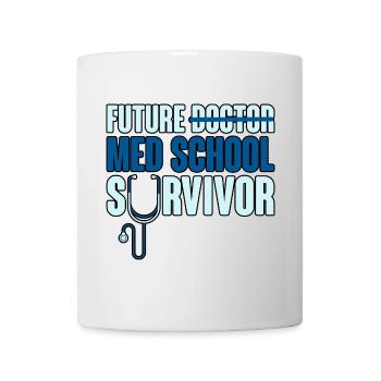 Survivant de la future école de médecine 2 - Mug blanc - blanc - Devant