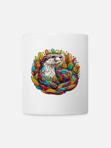 Otter - Tasse - Weiß