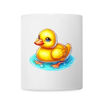 Entenküken Ente Ente - Tasse - Weiß - Vorne