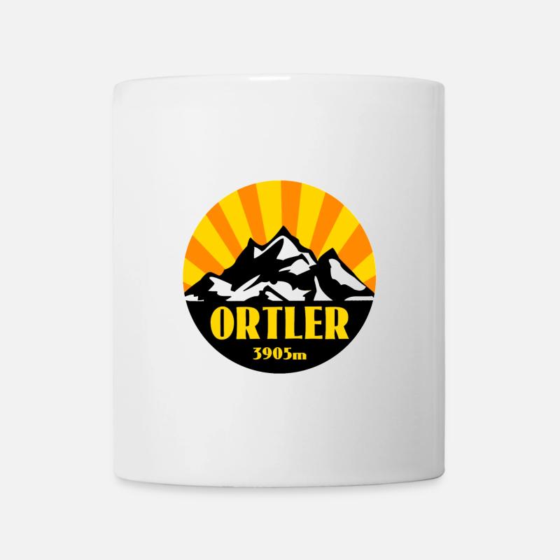 Ortler Südtirol - Tasse - Weiß