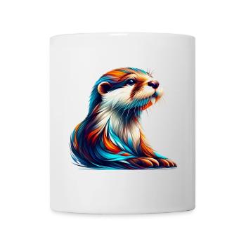Otter - Tasse - Weiß - Vorne
