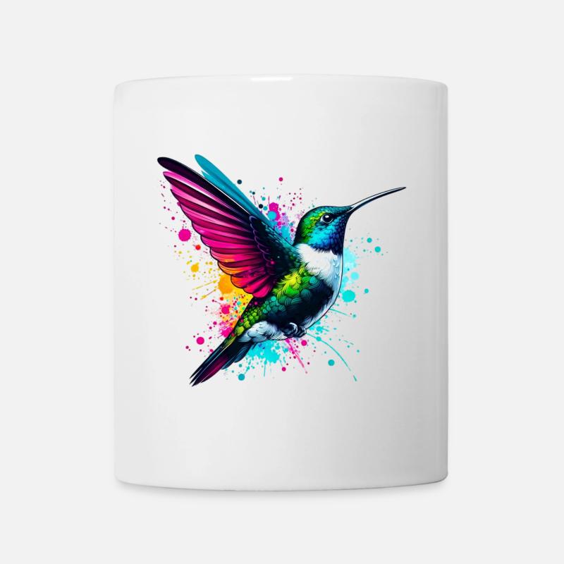 Kolibri - Tasse - Weiß