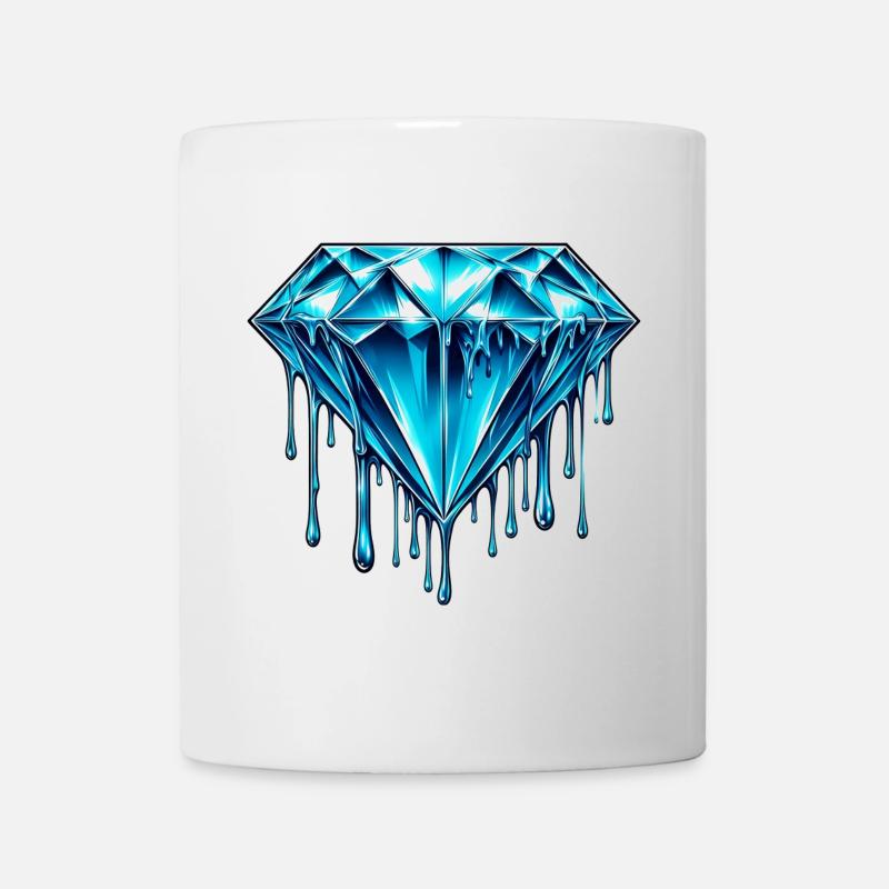 Diamant - Tasse - Weiß