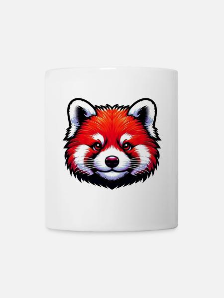 Kleiner Panda - Tasse - Weiß