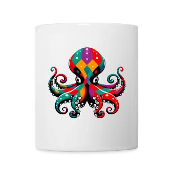 Harlequin Octopus - Mug - white - Front