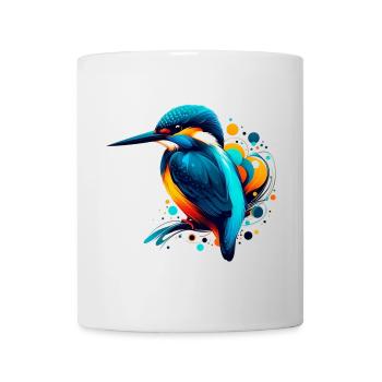 Martin-pêcheur - Mug blanc - blanc - Devant