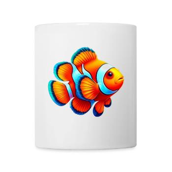 Poisson-clown - Mug blanc - blanc - Devant