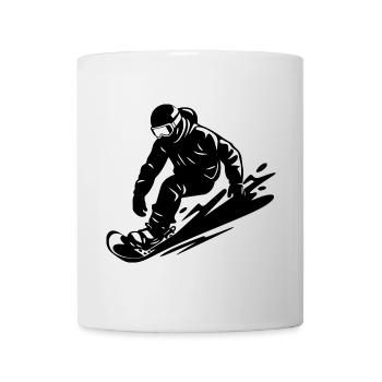 Snowboarders - Mug - white - Front