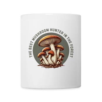 The Best Mushroom Hunter In The Forest - Mug - white - Front