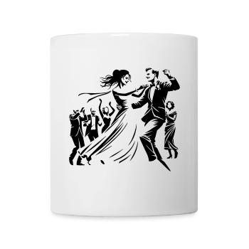Couple de mariés - Mug blanc - blanc - Devant