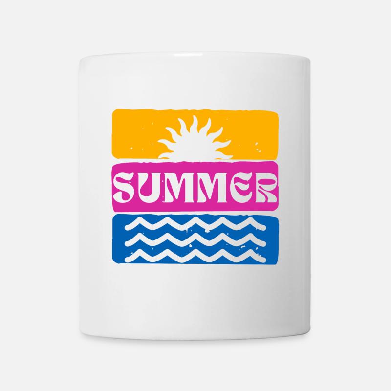 Sommer - Tasse - Weiß