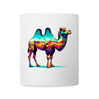 Chameau - Mug blanc - blanc - Devant