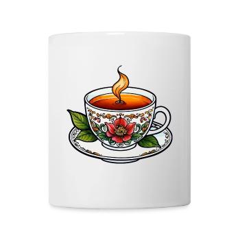 Teacup Neo Traditional - Mug - white - Front