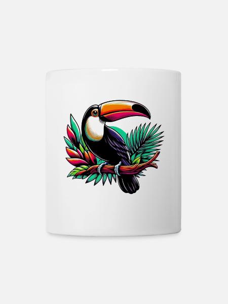 Tukan - Tasse - Weiß