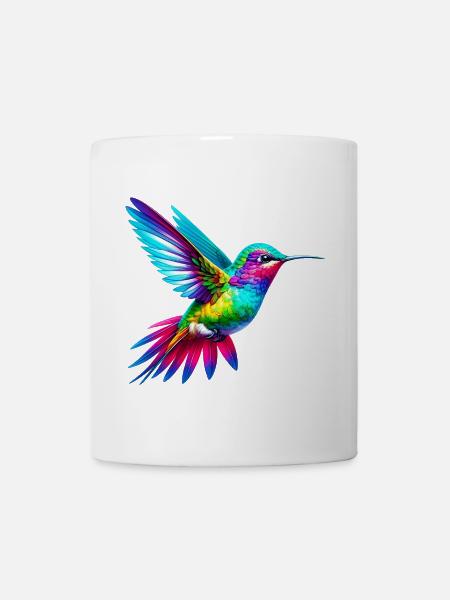 Kolibri - Tasse - Weiß