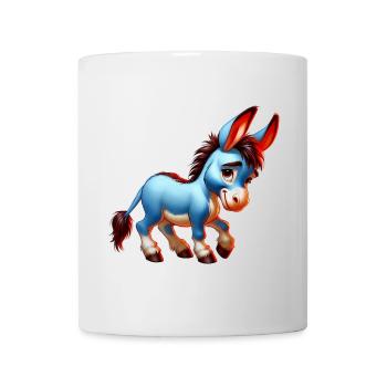 Esel-Maultier - Tasse - Weiß - Vorne
