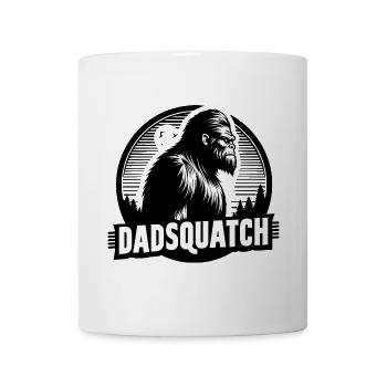 Dadsquatch Bigfoot Papa Papa Cadeau - Mug blanc - blanc - Devant