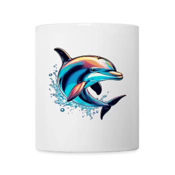 Dauphin - Mug blanc - blanc - Devant