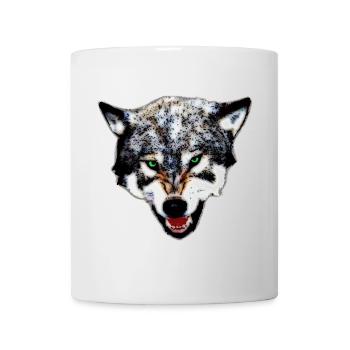 Wolf - Mug - white - Front
