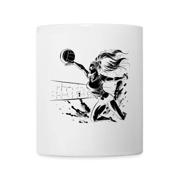 Volleyball player - Mug - white - Front