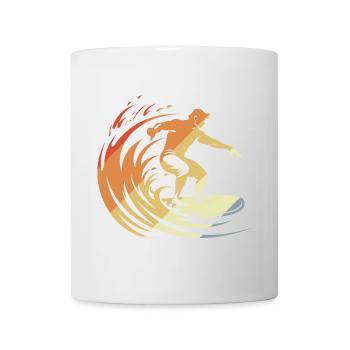 Retro Surfer - Mug - white - Front