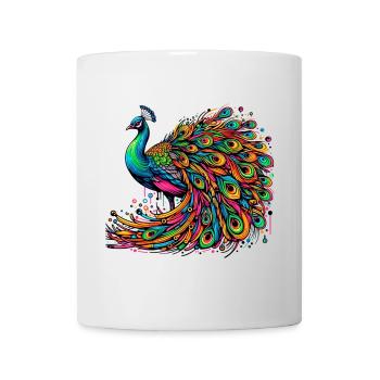 Peacock - Mug - white - Front