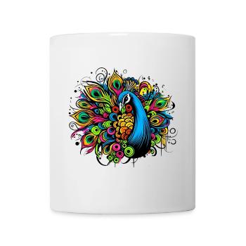 Peacock - Mug - white - Front