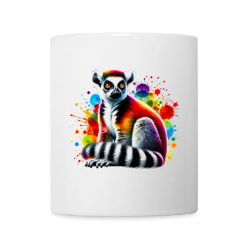 Lemur - Tasse - Weiß - Vorne