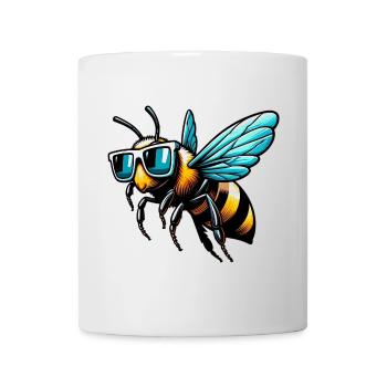 Biene - Tasse - Weiß - Vorne