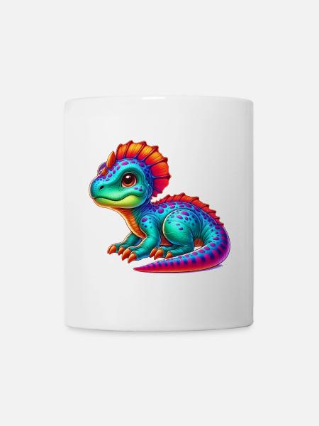 Dinosaurier - Tasse - Weiß