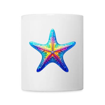 Seestern - Tasse - Weiß - Vorne